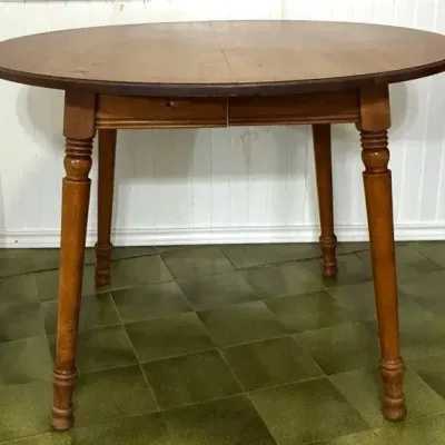 Round Wooden Table - 3 1/2 ft wide 