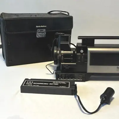 Vintage  Curtis Mathes Color Video Camera (Model HC768) from the early 1980s