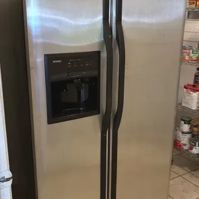 Kenmore Stainless Steel Side-by-Side Refrigerator
