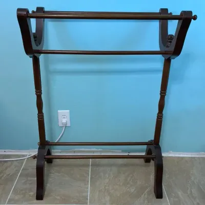 Wooden Quilt/blanket Rack 