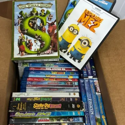Lot of Children’s DVDs & Blu-ray movies 