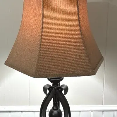 Decorative Black Metal Lamp by Uttermost - Lot 2 
