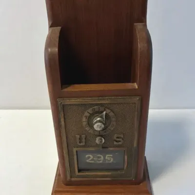 Postal Originals Authentic Brass Postal Lockbox