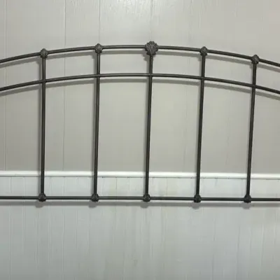 Black Metal, King Headboard 