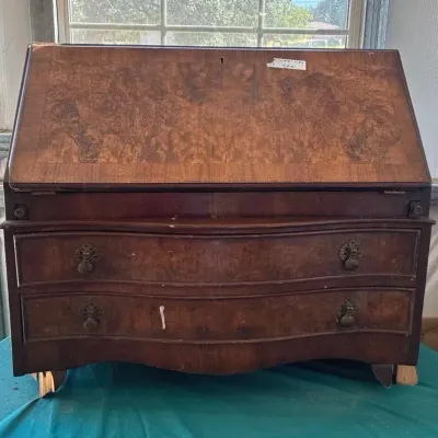 Antique Secretary Desk - - Project Piece 