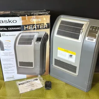 Lago, Digital Ceramic Heater With Remote Control