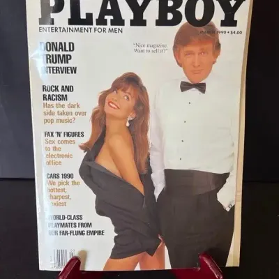 Vintage March 1990 Playboy Magazine – Donald Trump Interview