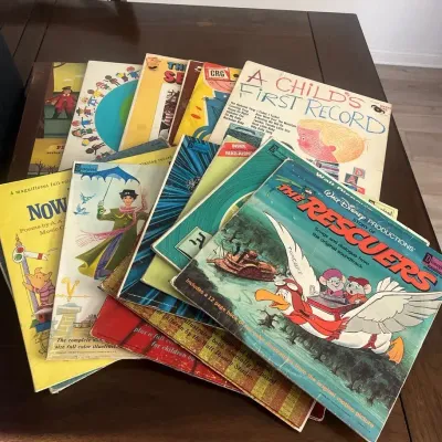 Vintage Disney Records 