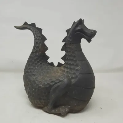 Cast Iron Dragon Door Stopper