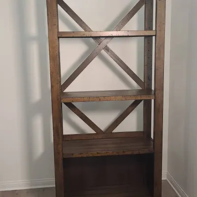 Large Wood Bookcase