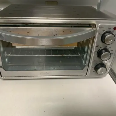 Oster Stainless Steel Countertop Toaster Oven – Bake, Broil, Toast & Turbo