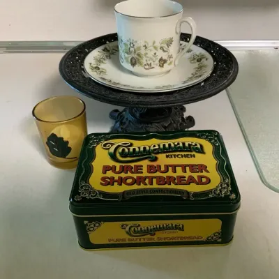 Royal Doulton Vanity Fair Cup & Saucer with Vintage Décor