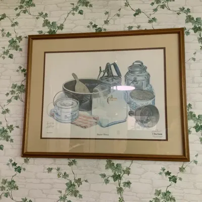 C. Don Ensor “Butter Times” Limited Edition Framed Print – Plate XXVIII