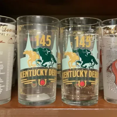 Kentucky Derby Churchill Downs Commemorative Glass Collection – Assorted Years