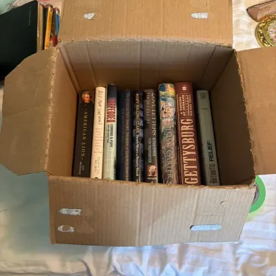 Assorted Hardcover Book Lot – Jimmy Carter, Gettysburg, Mary Higgins Clark & More