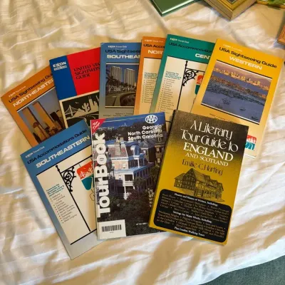 Vintage Travel Guide Collection – Exxon, AAA & England/Scotland Guides