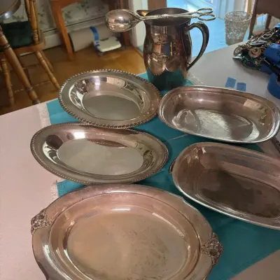 Vintage Silver-Plated Serving Collection – Reed & Barton Mayflower & More