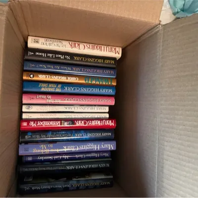 Mary Higgins Clark Hardcover Mystery & Suspense Book Collection