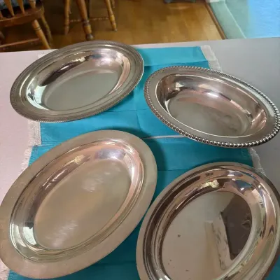 Vintage Silverplate Serving Dishes – Castleton & Wilcox International Silver Co.