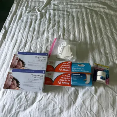 Sealed At-Home COVID-19 Tests & Medical Care Supplies – QuickVue, iHealth & Walgreens