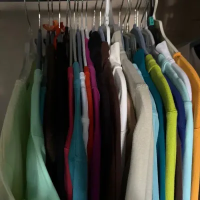 Short sleeve and long sleeves solid  colors– Sizes P/S to P/L – Assorted Colors