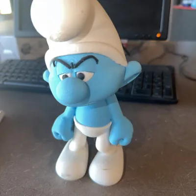 Grumpy Smurf