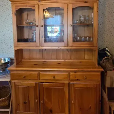 Farmhouse Style China Hutch