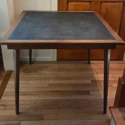 Vintage Wooden Folding Card Table