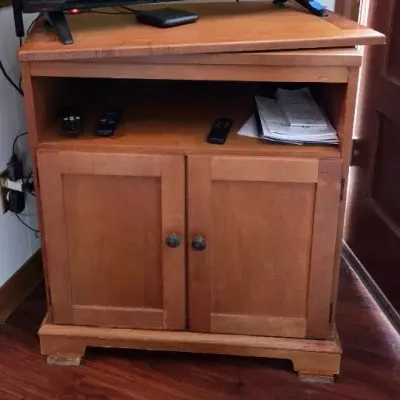 TV Stand with Rotating Top
