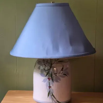 Handcrafted Jug Lamp
