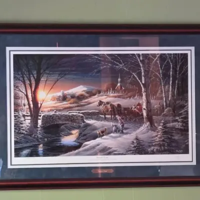 "Almost Home" Signed & Numbered-Terry Redlin Print