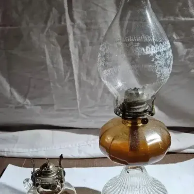 (2) Oil Lamps