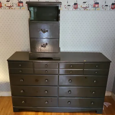 10 Drawer Dresser & Night Stand