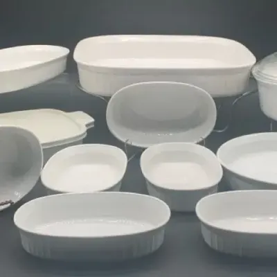 French White Corningware Pieces