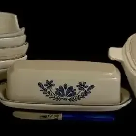 Corning Ware Blue Cornflower Bakeware & Serving Set