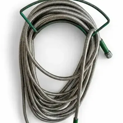 Long Flexible Metal-Clad Utility Hose 