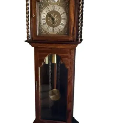Vintage Ridgeway Grandfather Clock – Model P336 – Oak Case