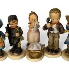Goebel Hummel Figurine Collection Lot of Work and Play (5) – Chimney Sweep, Wash Day & More