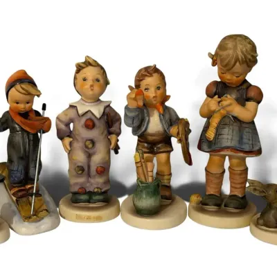 Goebel Hummel Hobbies Figurine & Outdoor Adventures Lot (6)