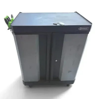Kobalt Rolling Garage Storage Cabinet with Mystery Contents - 1 Of 2