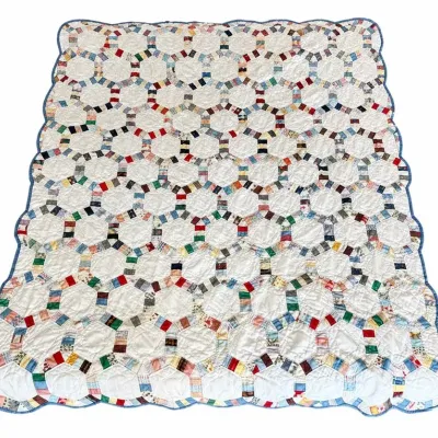 Vintage Handmade Patchwork Quilt