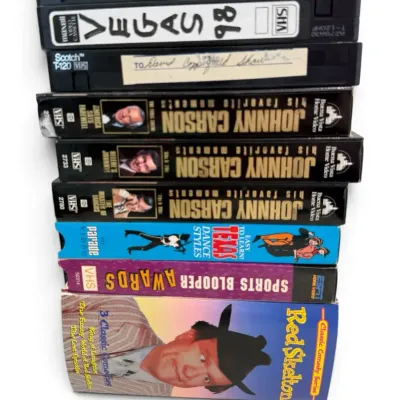 Classic Comedy VHS Tapes Assortment