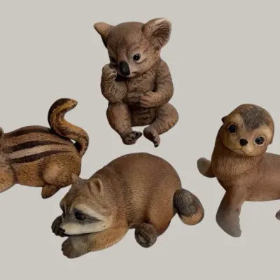 Bossons Wildlife Animal Figurine Collection