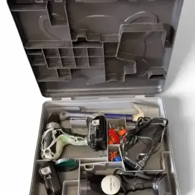 Mystery Tool Box & Hardware Collection