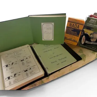 Lincoln & Classic Automobile Reference Books, Manuals & Limited Edition Signed Book