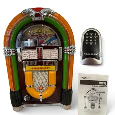 Crosley Mini Bubbler Jukebox with CD & Remote