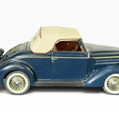 The Danbury Mint 1936 Ford Deluxe Cabriolet Die-Cast Model Car w/ Original Box