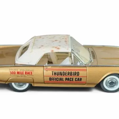 The Danbury Mint 1961 Ford Golden Thunderbird Indy 500 Official