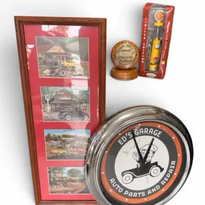Vintage Gas Station & Auto Garage Décor Collection
