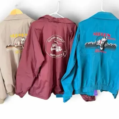 Vintage Auburn Indiana Automobile Club Jackets
